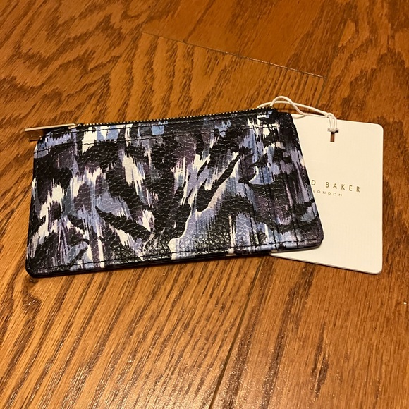 NWT Ted Baker London Blue Coin Purse - Picture 2 of 4
